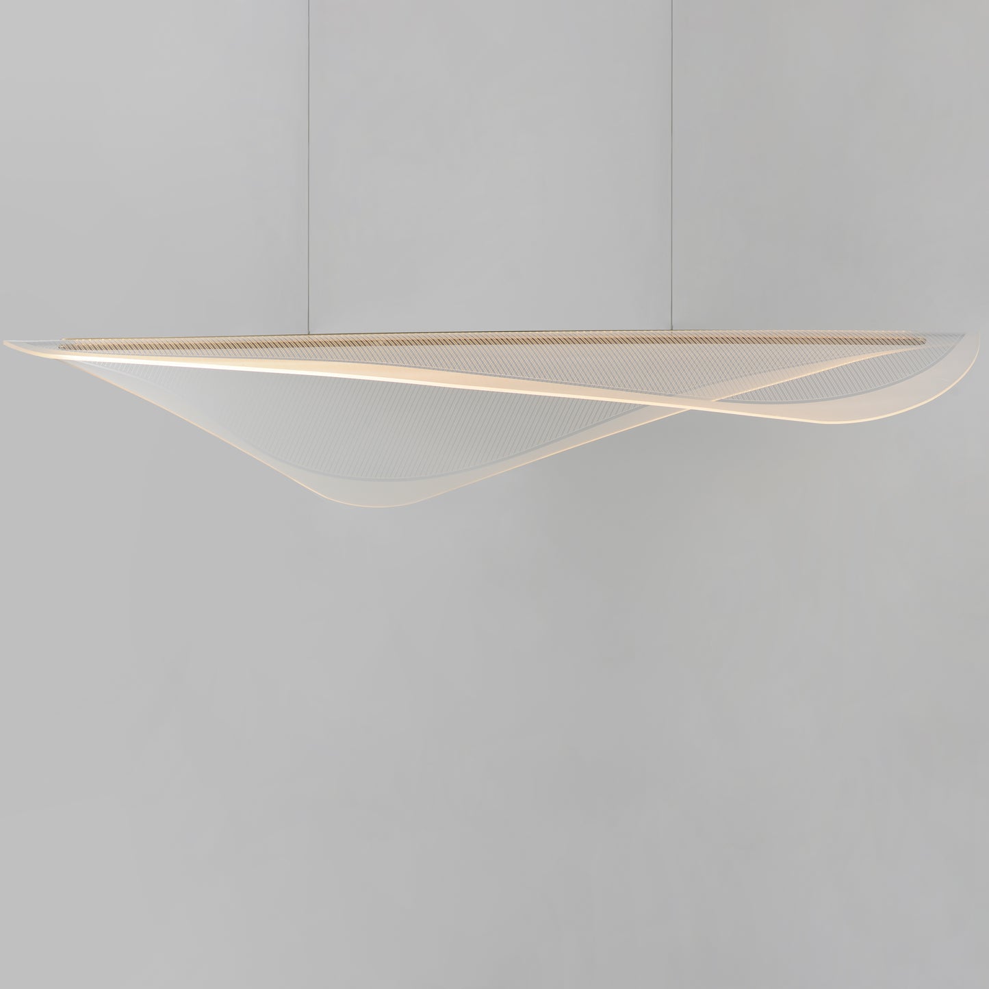 Manta 47" LED Linear Pendant Gold by ET2