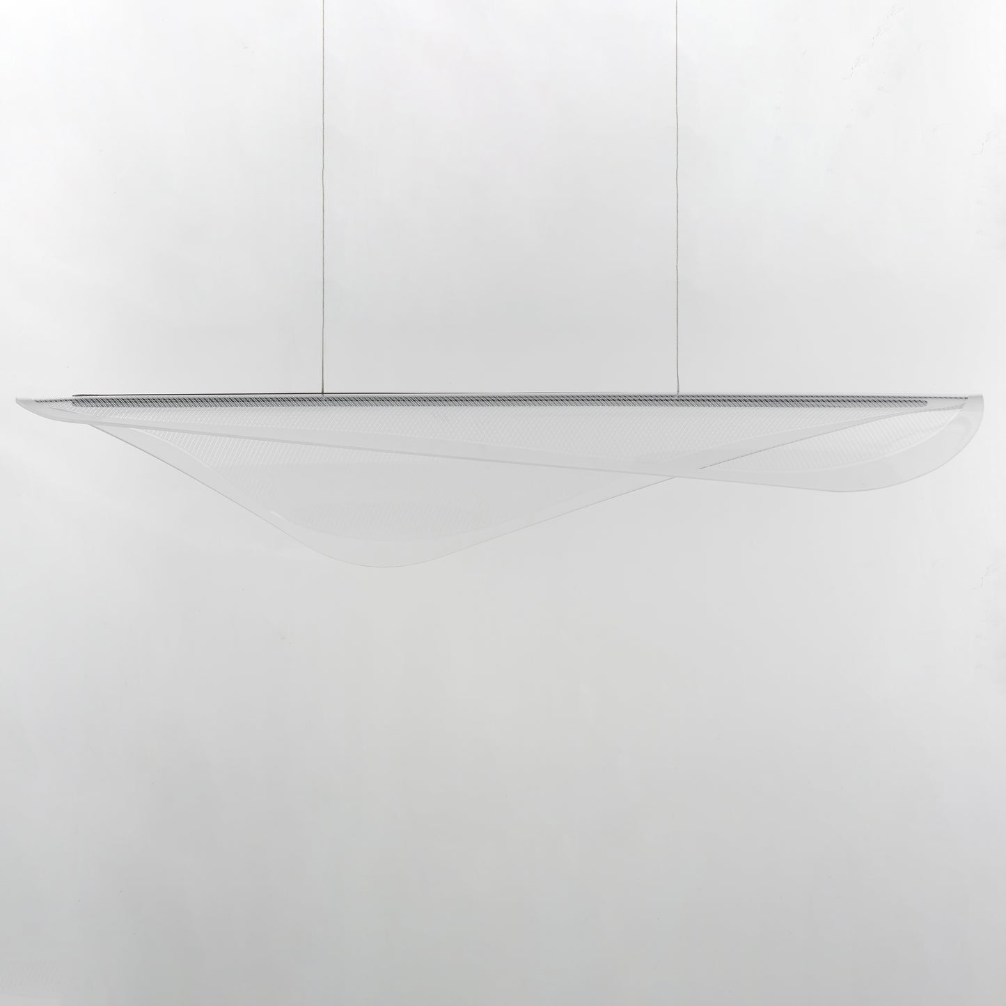 Manta 47" LED Linear Pendant Polished Chrome by ET2