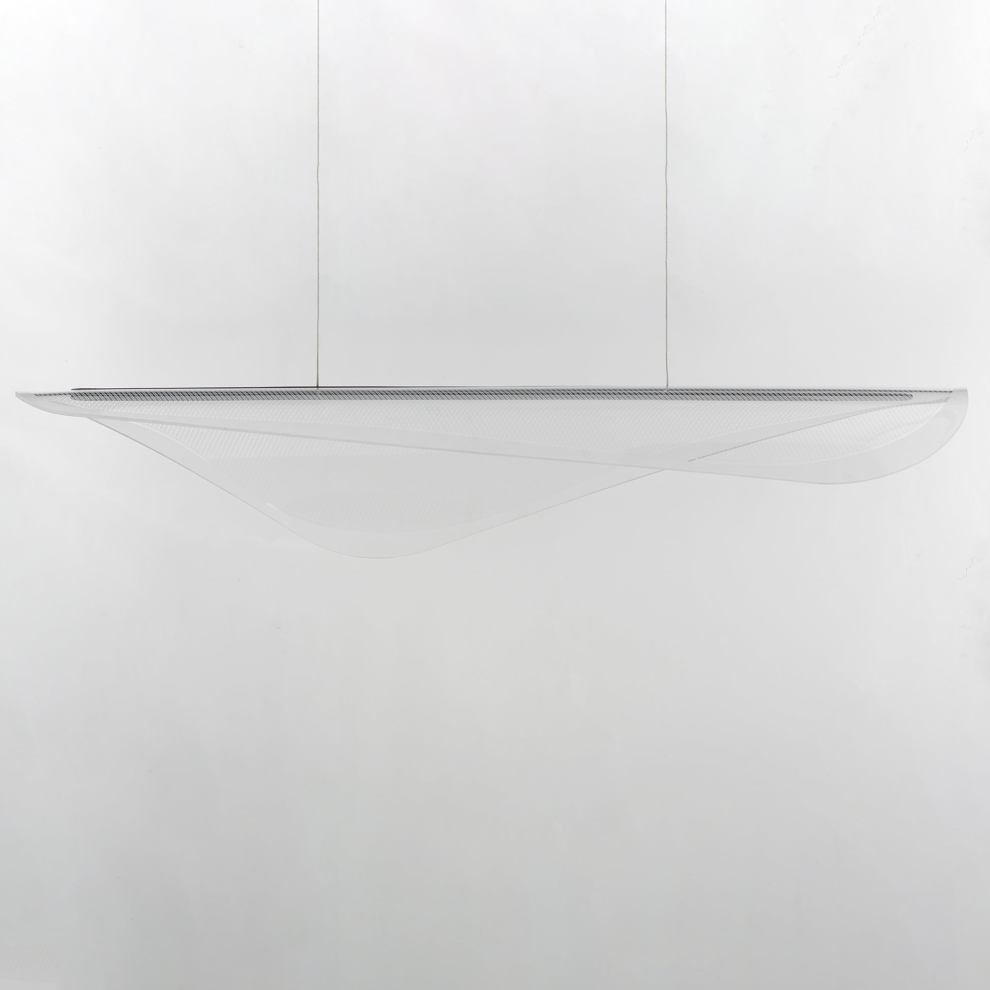 Manta 47" LED Linear Pendant Polished Chrome by ET2