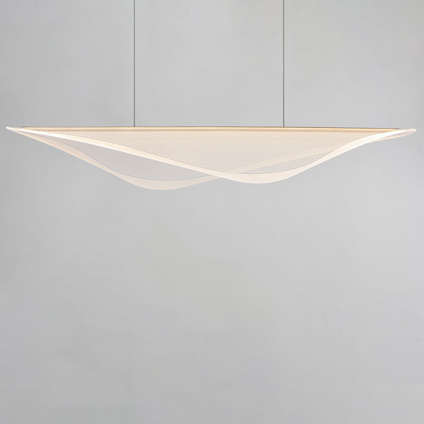 Manta 59" LED Linear Pendant Gold by ET2