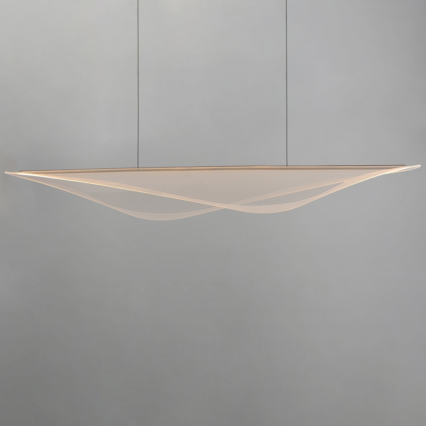Manta 70" LED Linear Pendant Gold by ET2