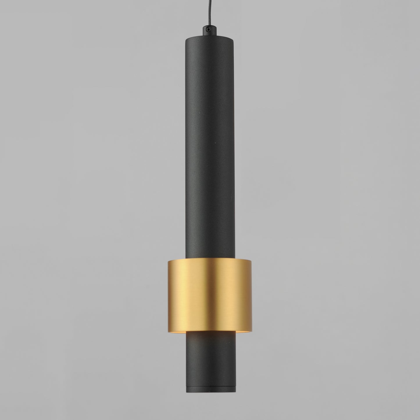 Reveal LED Pendant Black/Gold by ET2