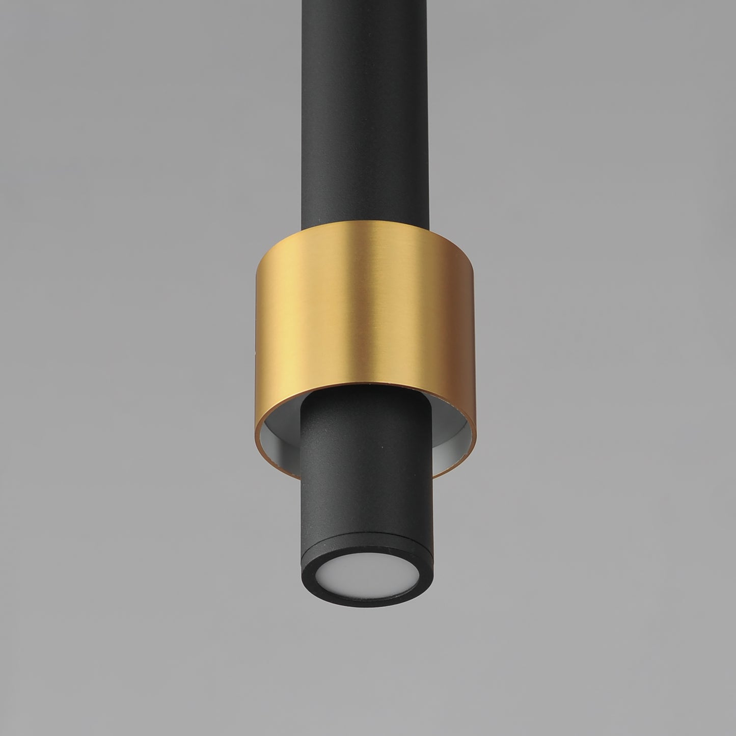 Reveal LED Pendant Black/Gold by ET2