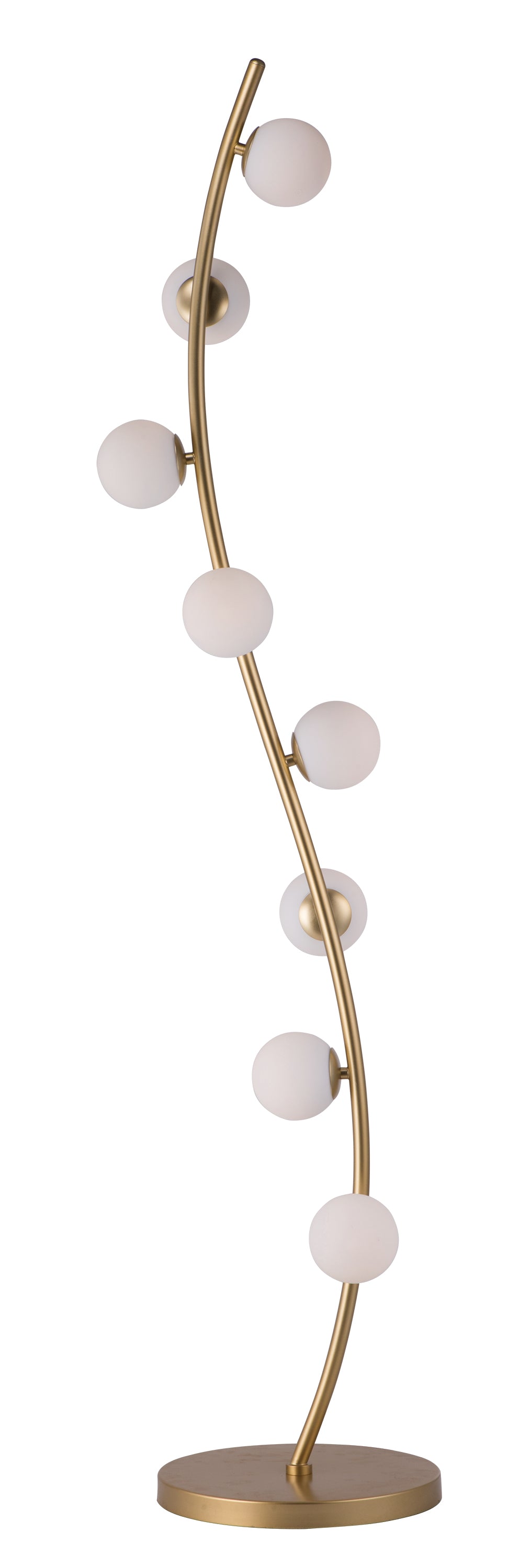 Rover LED Floor Lamp Metallic Gold by ET2