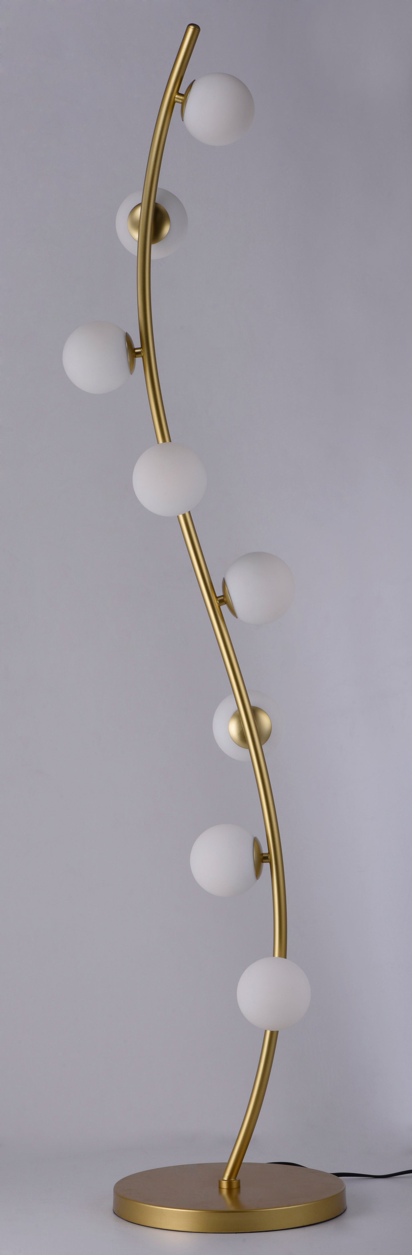 Rover LED Floor Lamp Metallic Gold by ET2