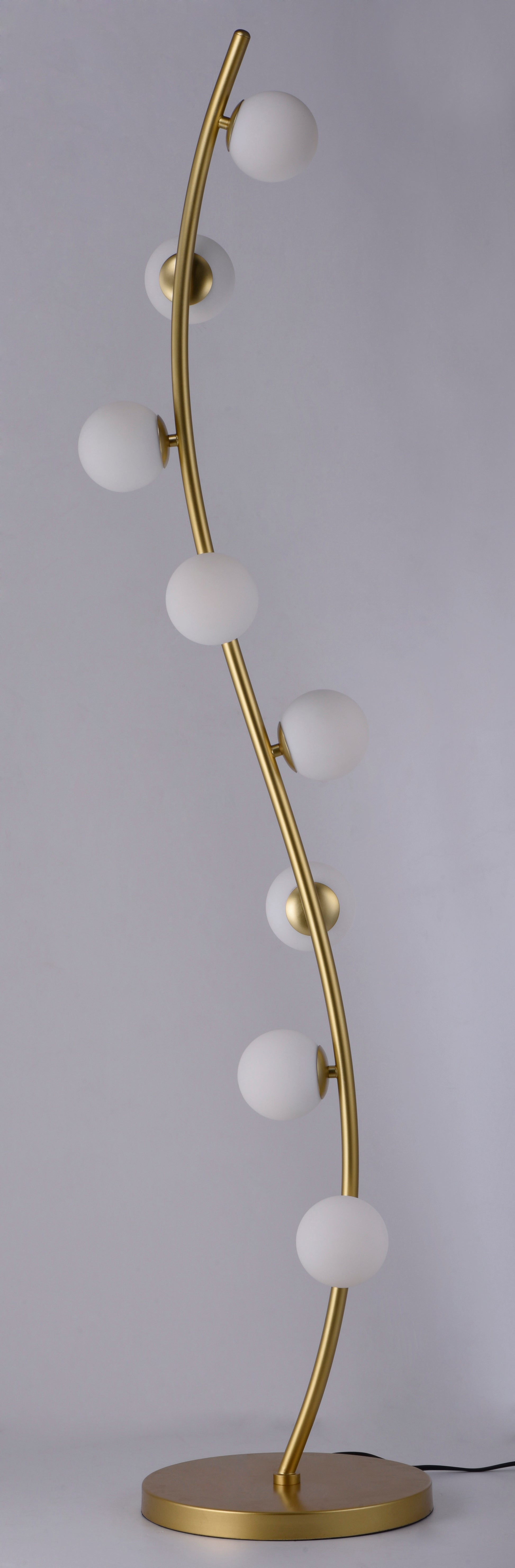 Rover LED Floor Lamp Metallic Gold by ET2