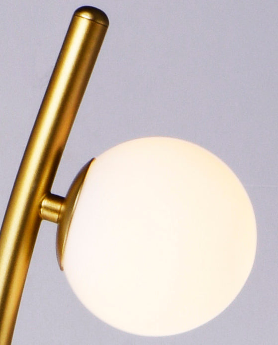 Rover LED Floor Lamp Metallic Gold by ET2