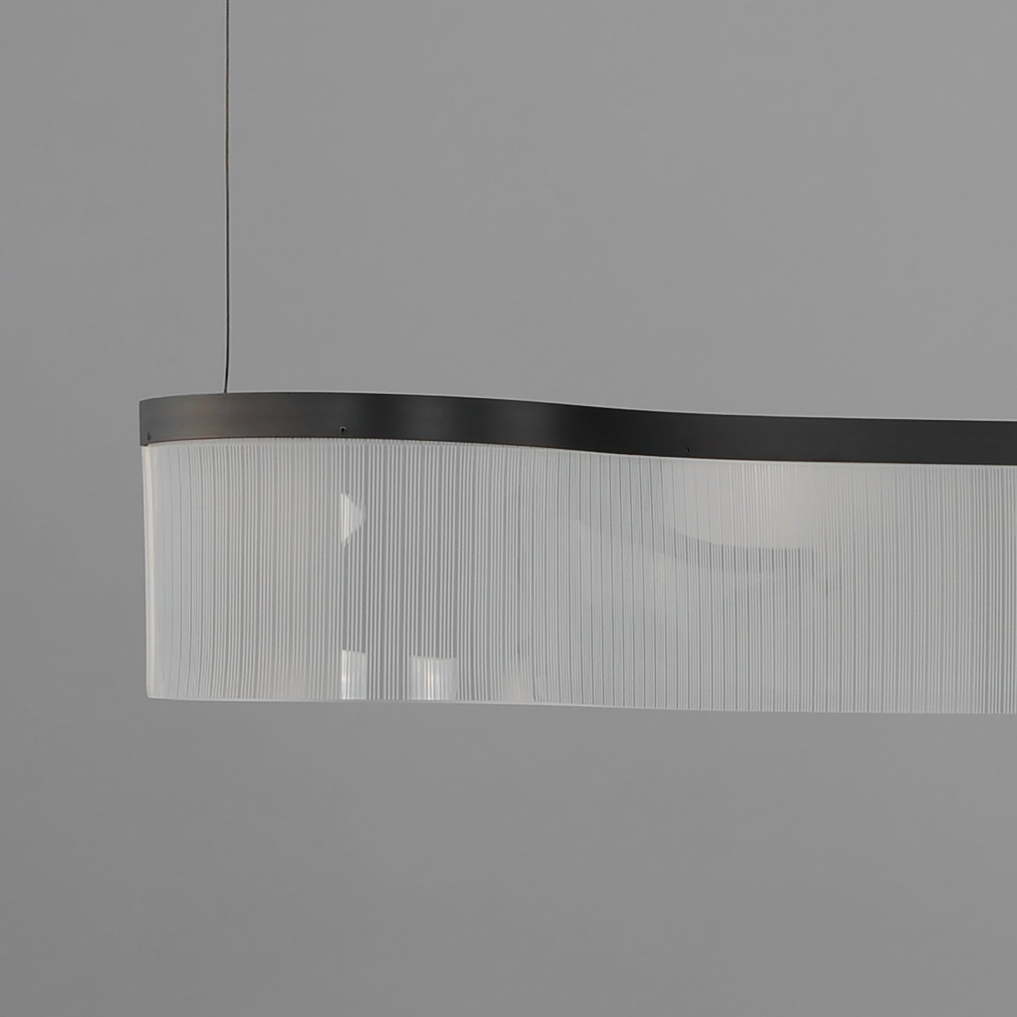 Sonata 59" LED Pendant Black by ET2