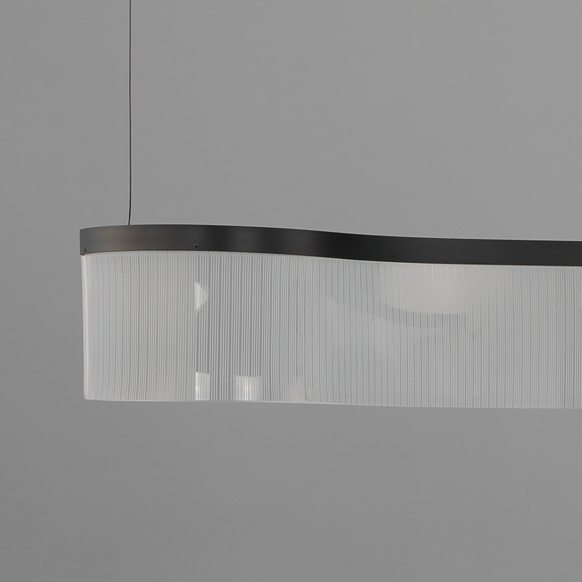 Sonata 59" LED Pendant Black by ET2