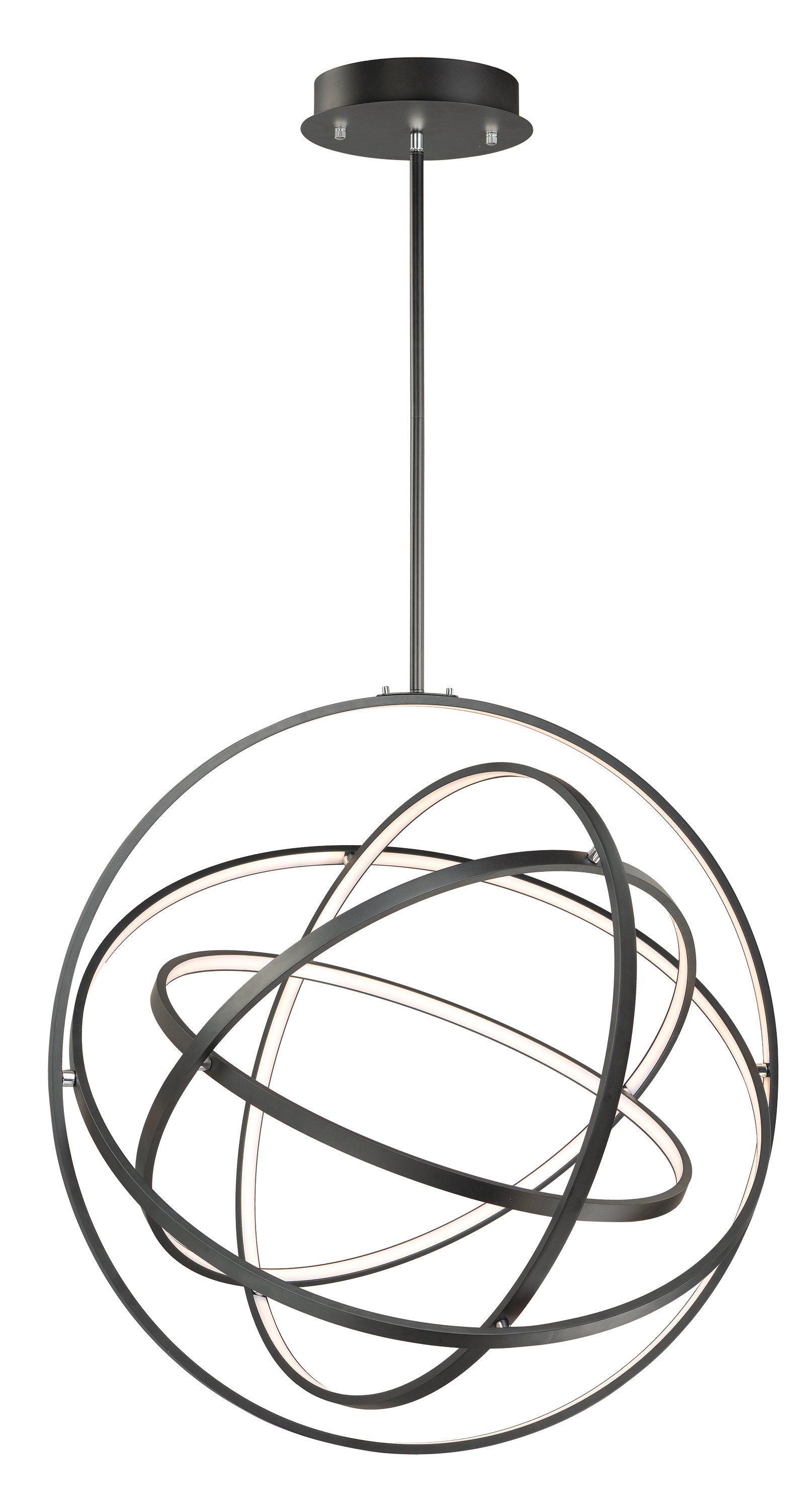 Gyro II 31.5" LED Pendant Black by ET2