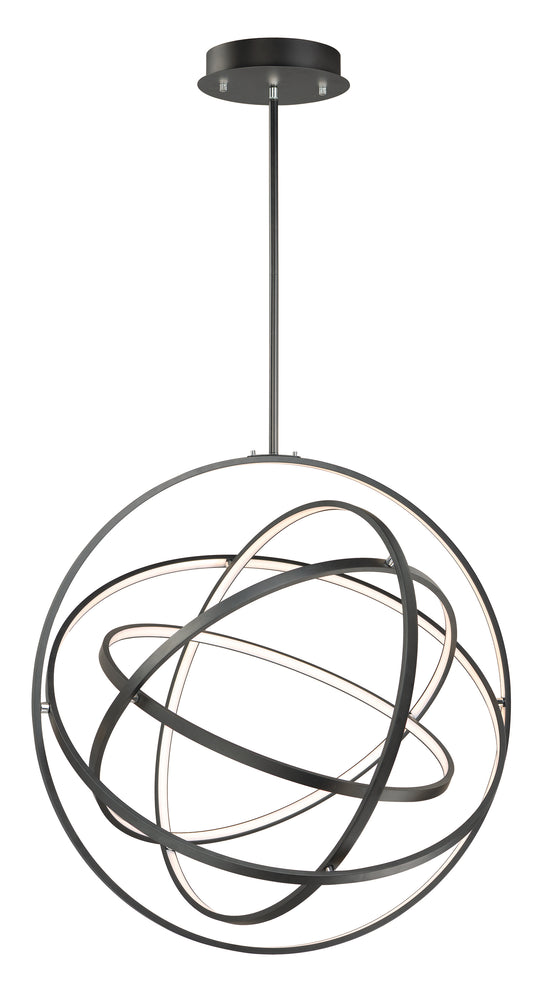 Gyro II 31.5" LED Pendant Black by ET2