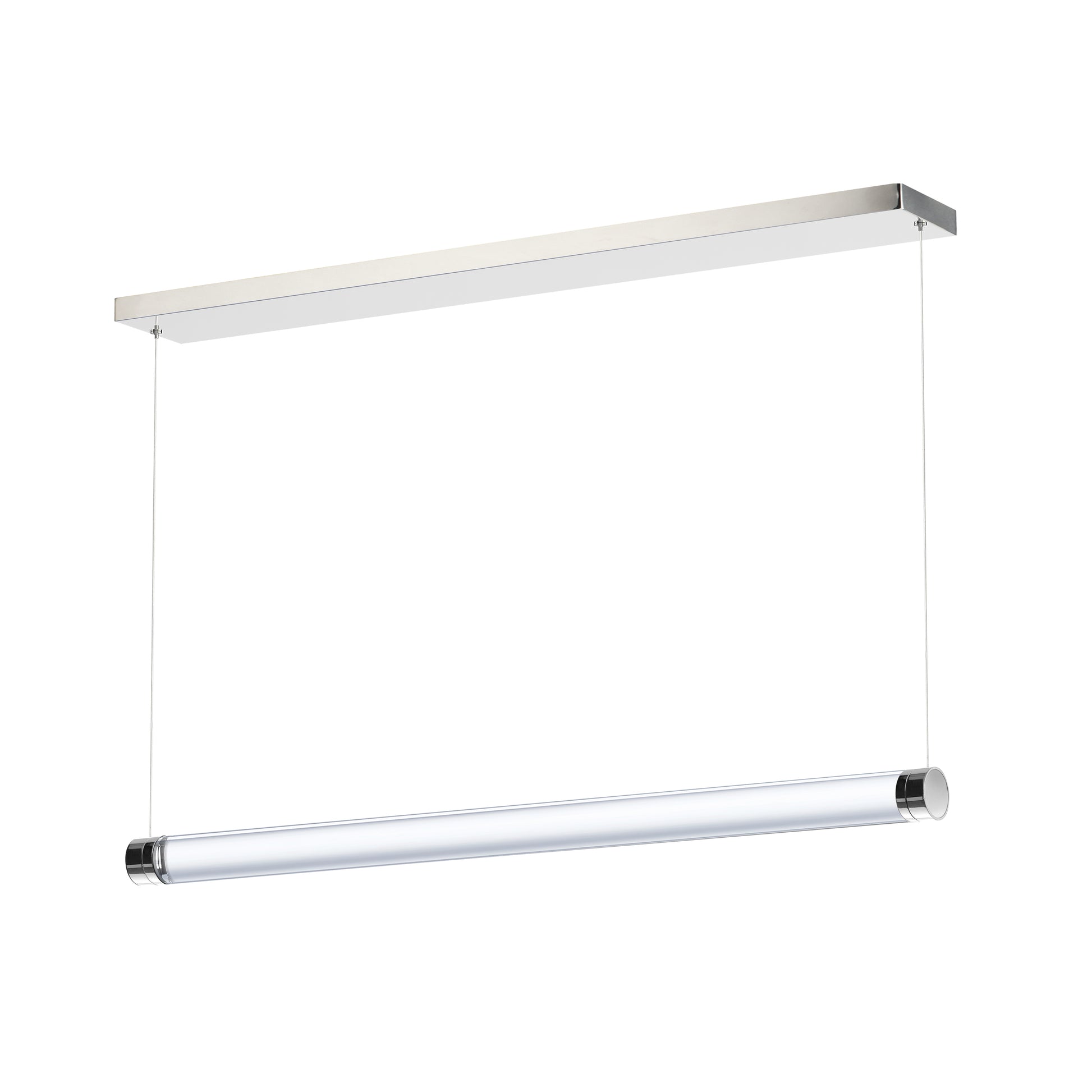 Vanish 36" LED Pendant Brushed Aluminum by ET2