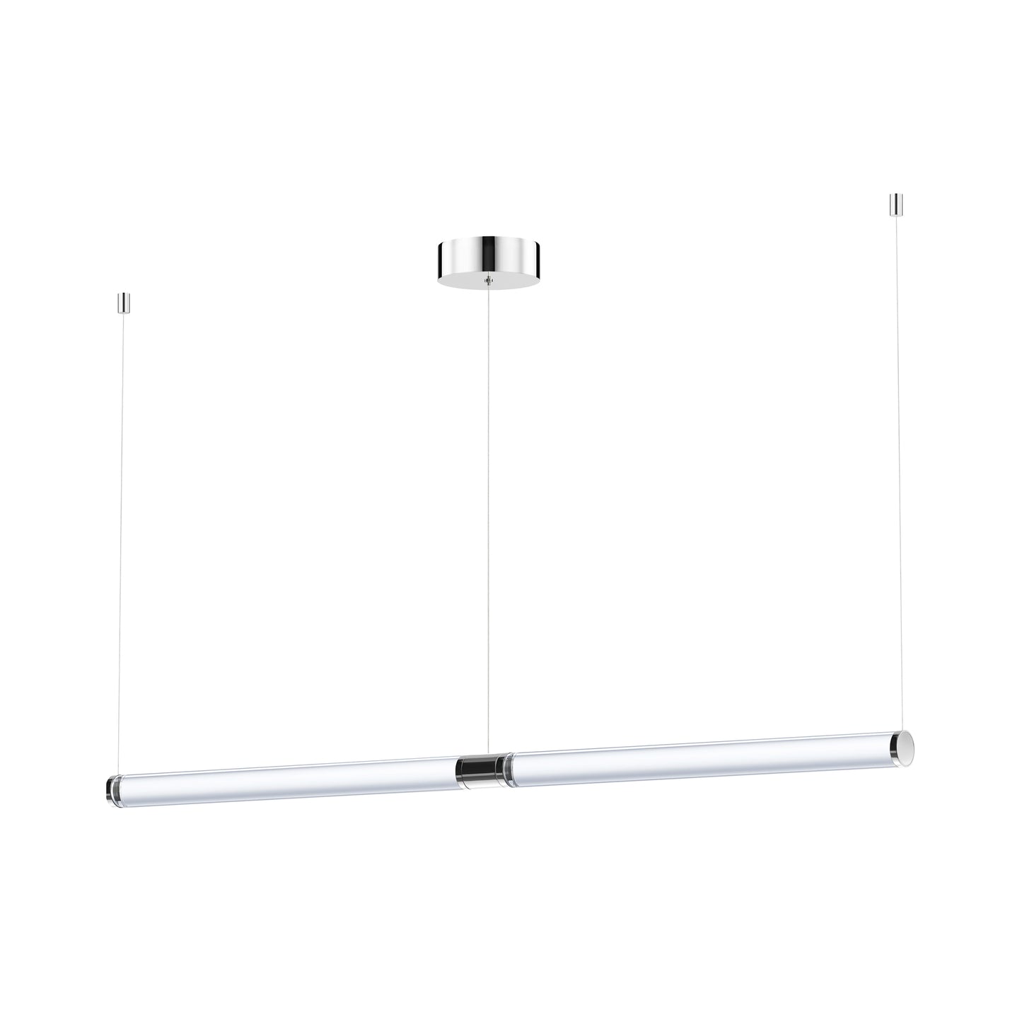 Vanish 52" LED Pendant Brushed Aluminum by ET2
