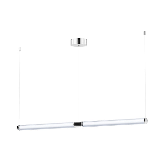 Vanish 52" LED Pendant Brushed Aluminum by ET2