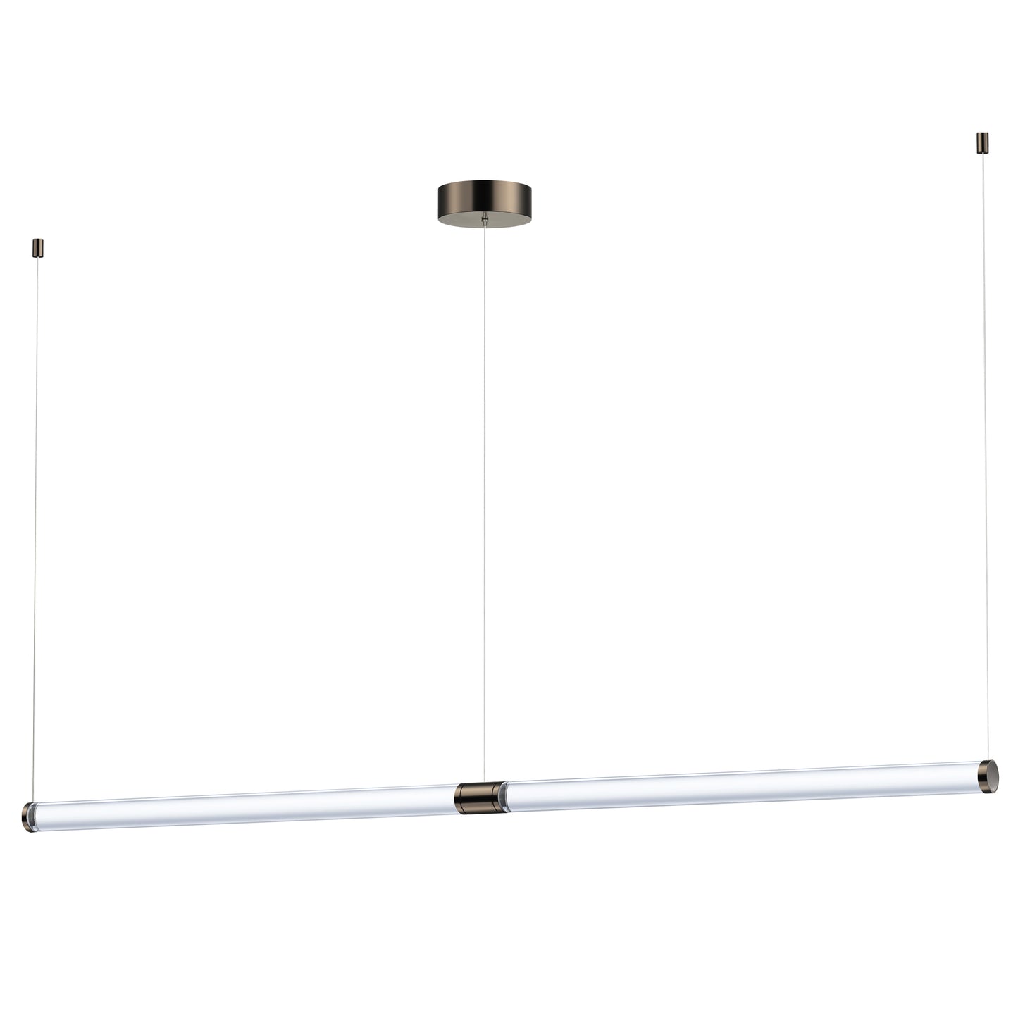 Vanish 72" LED Pendant Gunmetal by ET2