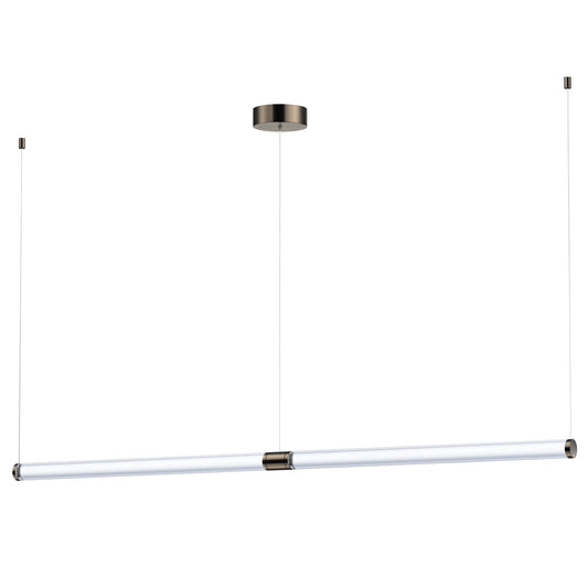 Vanish 72" LED Pendant Gunmetal by ET2