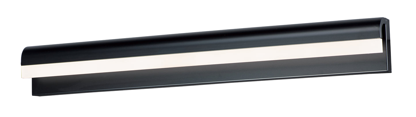 Waterfall 36" LED Bath Vanity Black by ET2