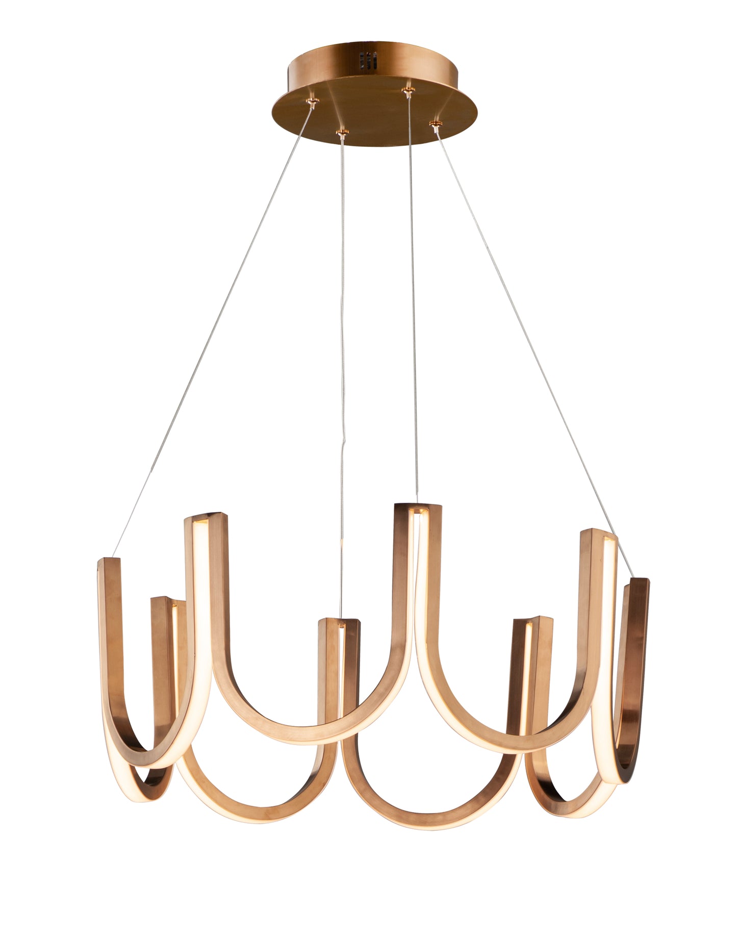 You LED Pendant Brushed Champagne by ET2