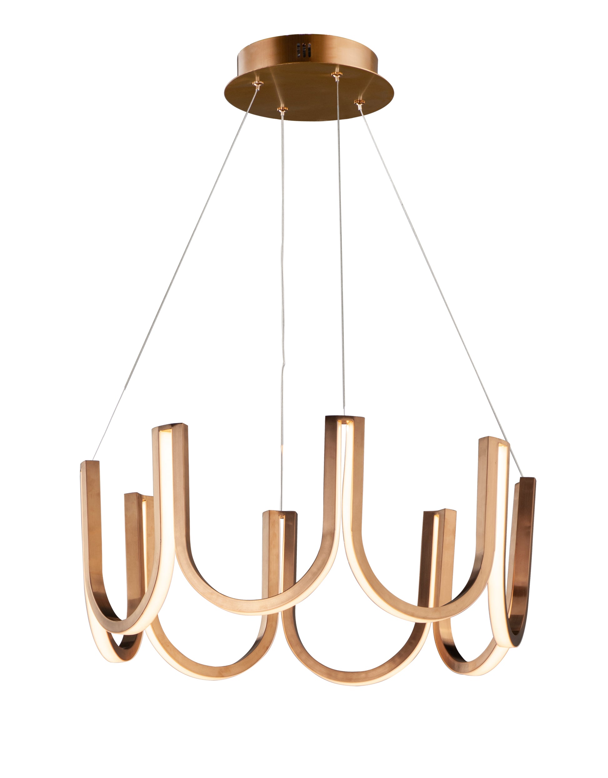You LED Pendant Brushed Champagne by ET2