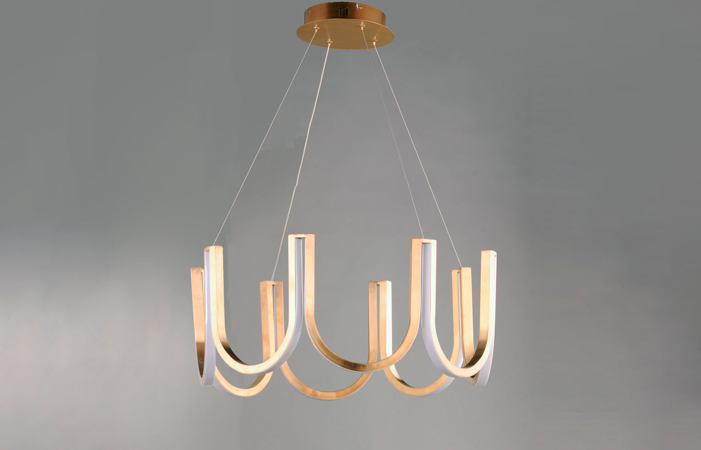 You LED Pendant Brushed Champagne by ET2
