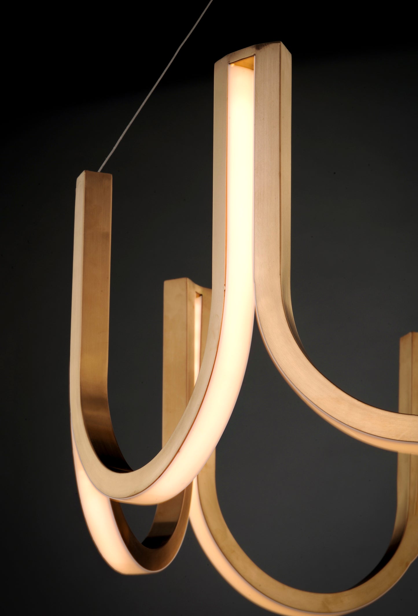You LED Pendant Brushed Champagne by ET2