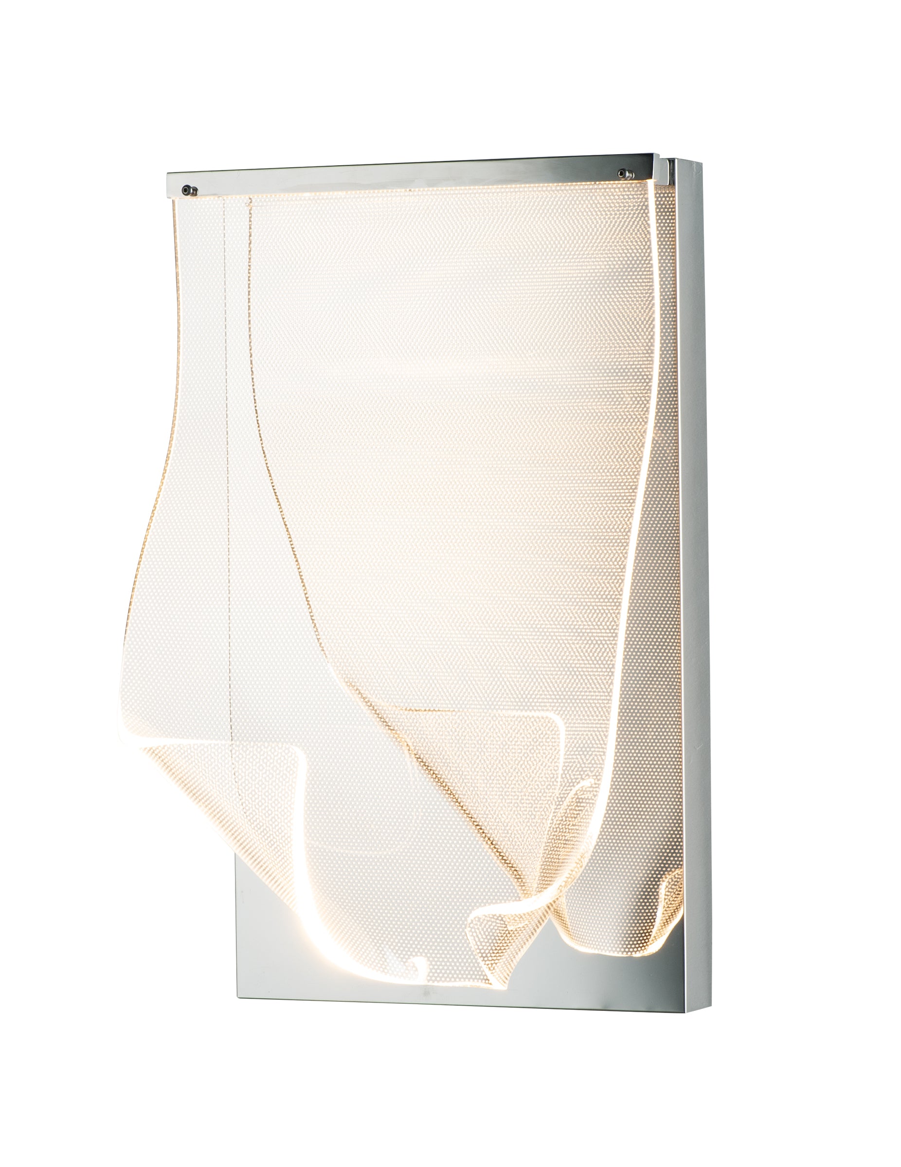 Rinkle LED Wall Sconce Polished Chrome by ET2