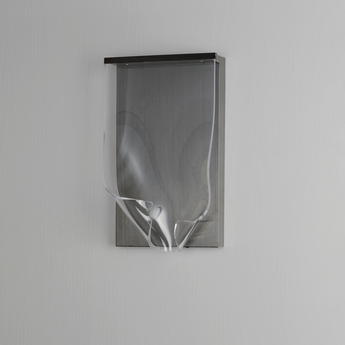 Rinkle LED Wall Sconce Brushed Gunmetal by ET2