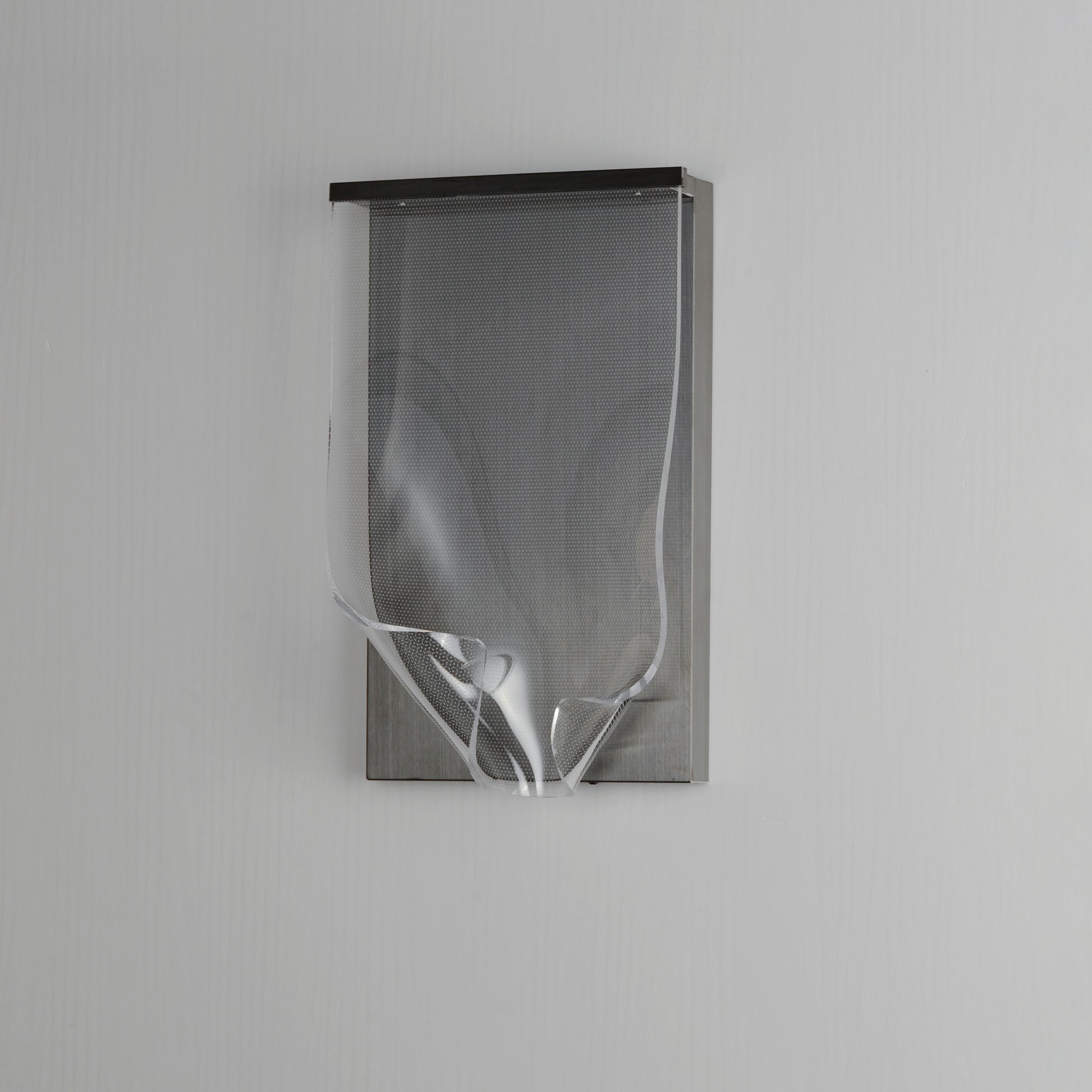 Rinkle LED Wall Sconce Brushed Gunmetal by ET2