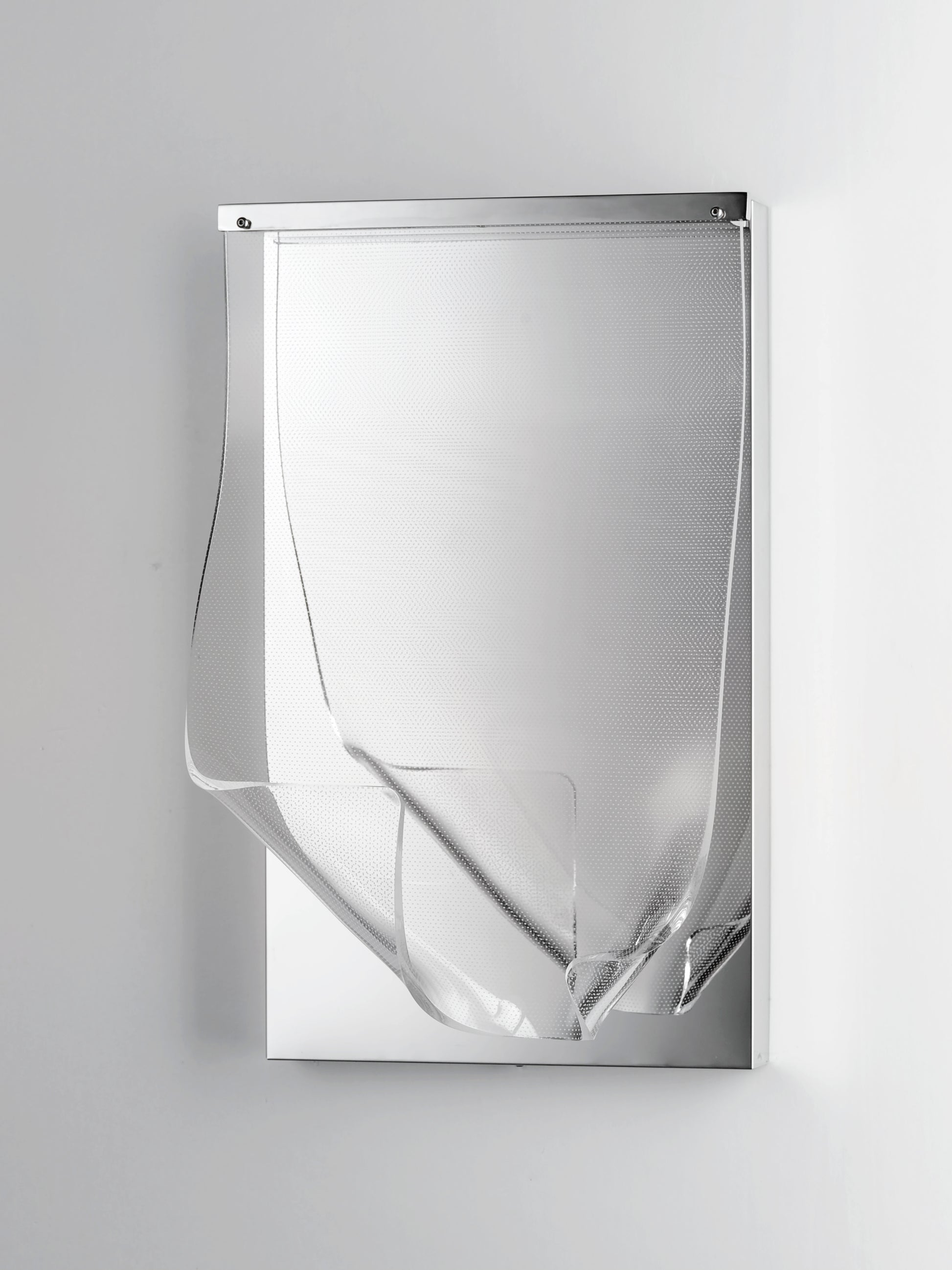 Rinkle LED Wall Sconce Polished Chrome by ET2