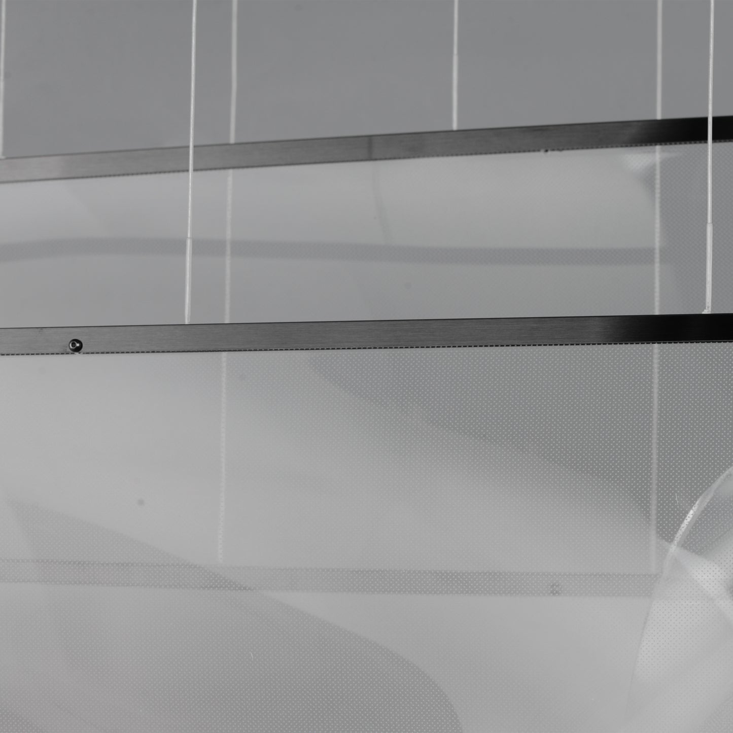 Rinkle 3-Light Linear LED Pendant Brushed Gunmetal by ET2