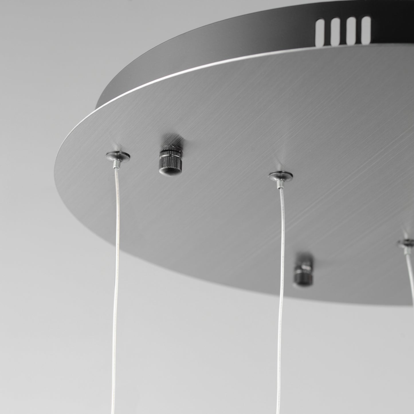 Rinkle 3-Light LED Multi Pendant Brushed Gunmetal by ET2