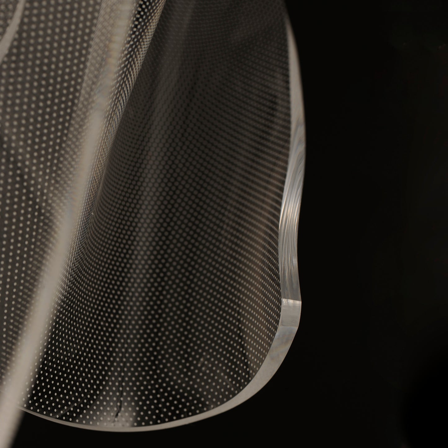 Rinkle 13-Light Rectalinear LED Pendant Brushed Gunmetal by ET2
