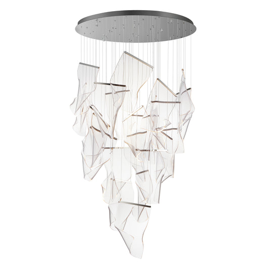 Rinkle 24-Light LED Pendant Polished Chrome by ET2