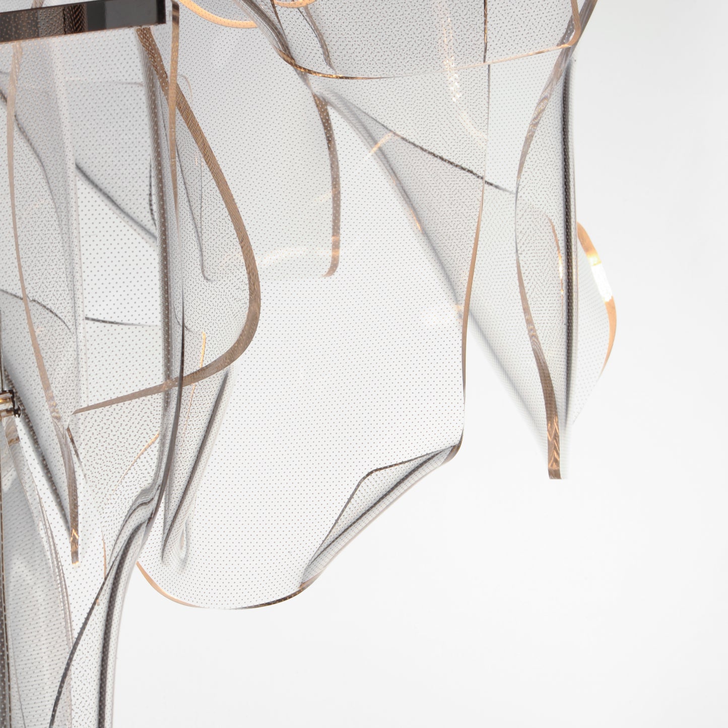 Rinkle 24-Light LED Pendant Brushed Gunmetal by ET2
