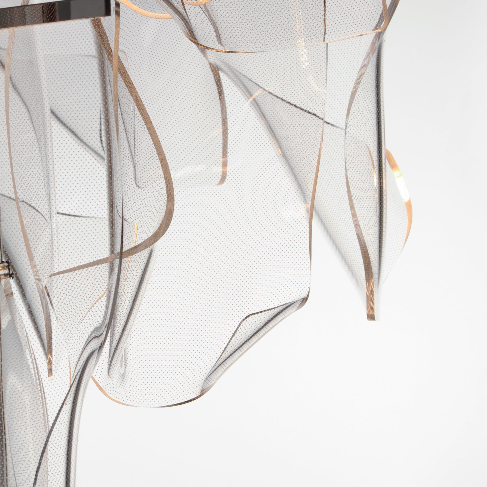 Rinkle 24-Light LED Pendant Brushed Gunmetal by ET2