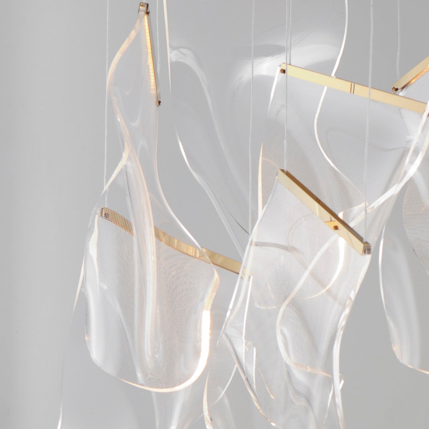 Rinkle 24-Light LED Pendant French Gold by ET2