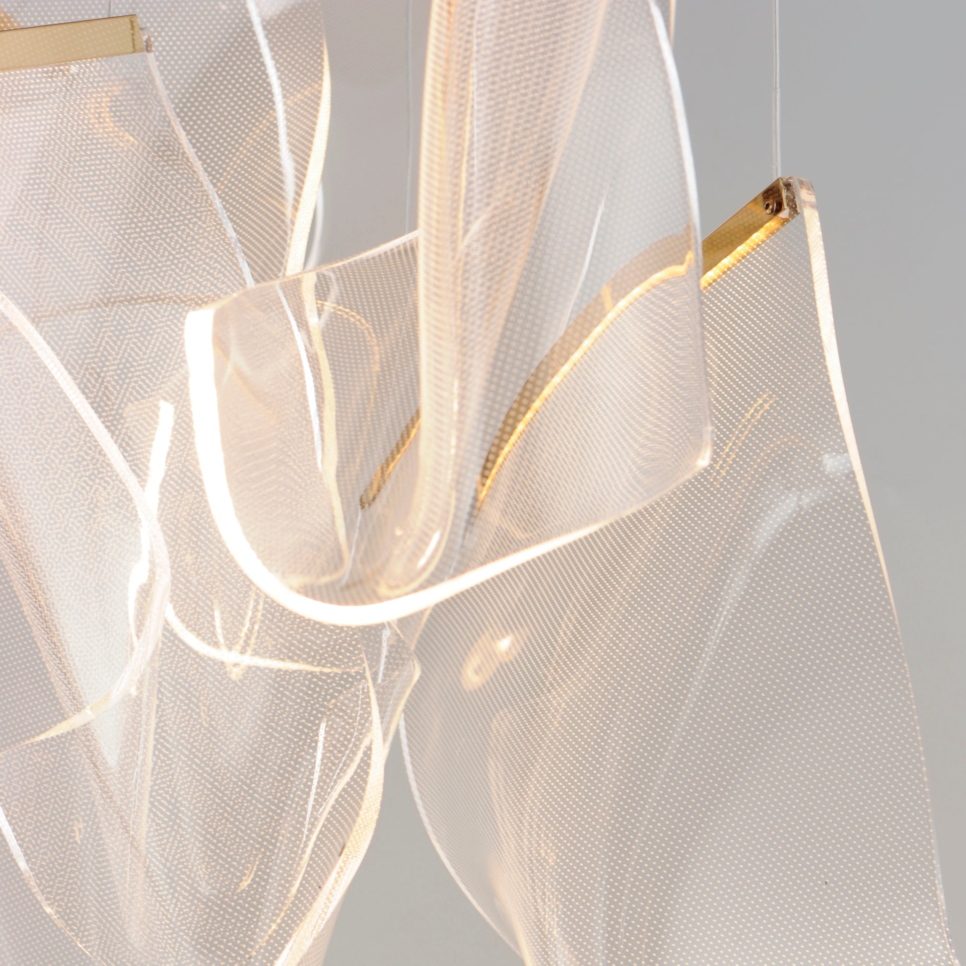 Rinkle 24-Light LED Pendant French Gold by ET2