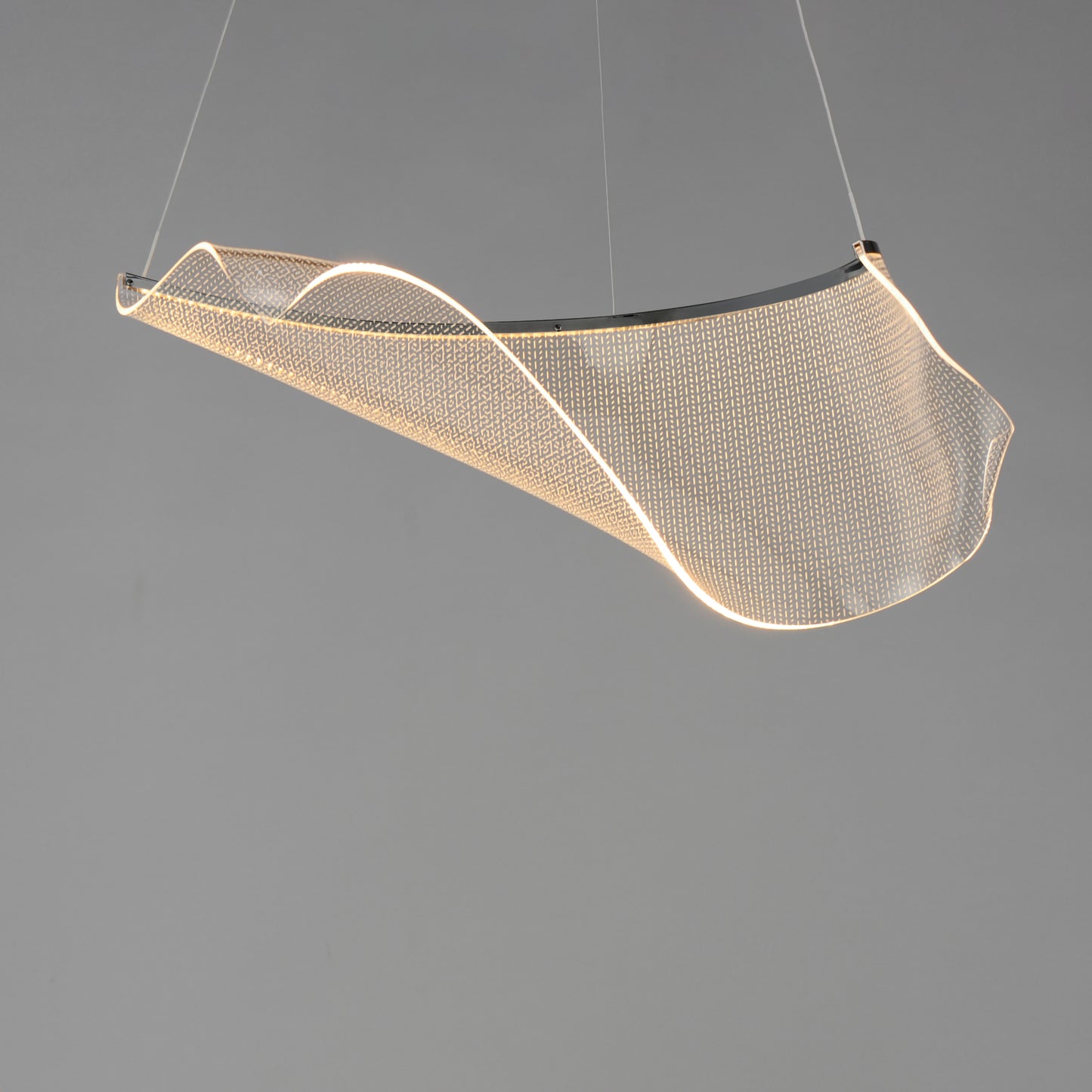 Rinkle Modular LED Pendant Brushed Gunmetal by ET2
