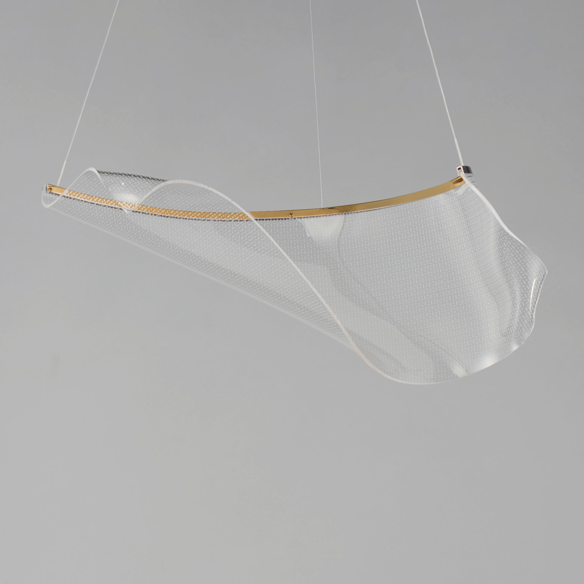Rinkle Modular LED Pendant French Gold by ET2