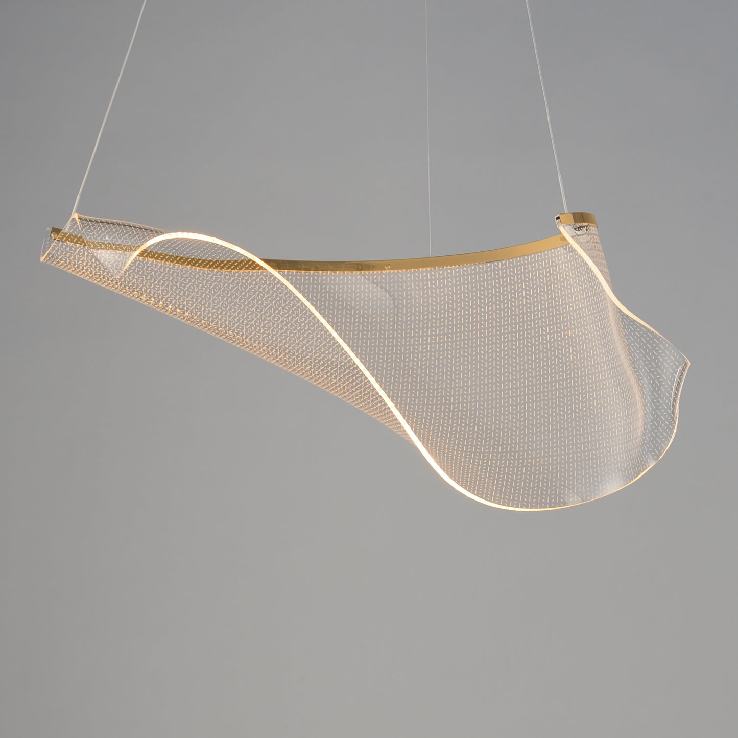 Rinkle Modular LED Pendant French Gold by ET2