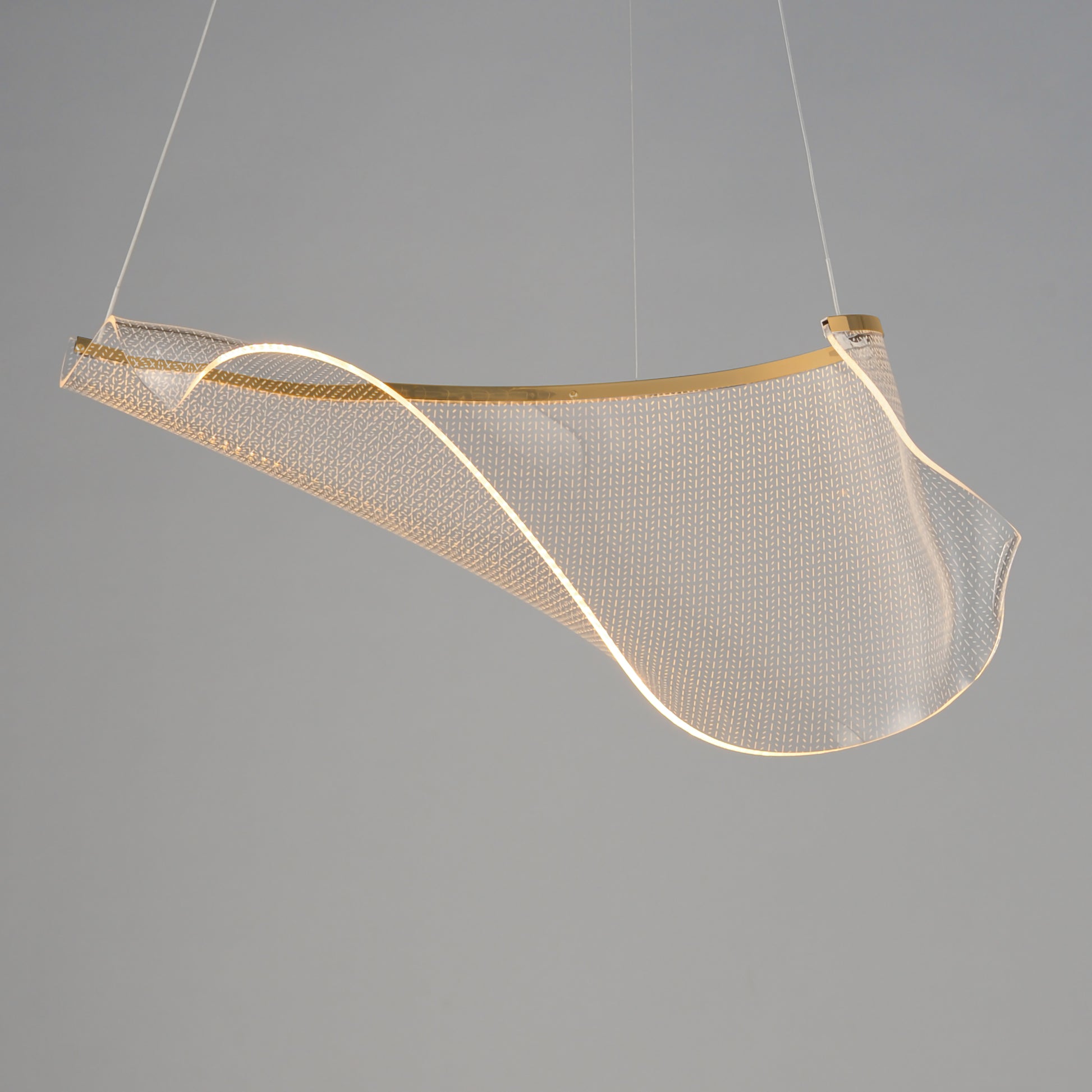 Rinkle Modular LED Pendant French Gold by ET2