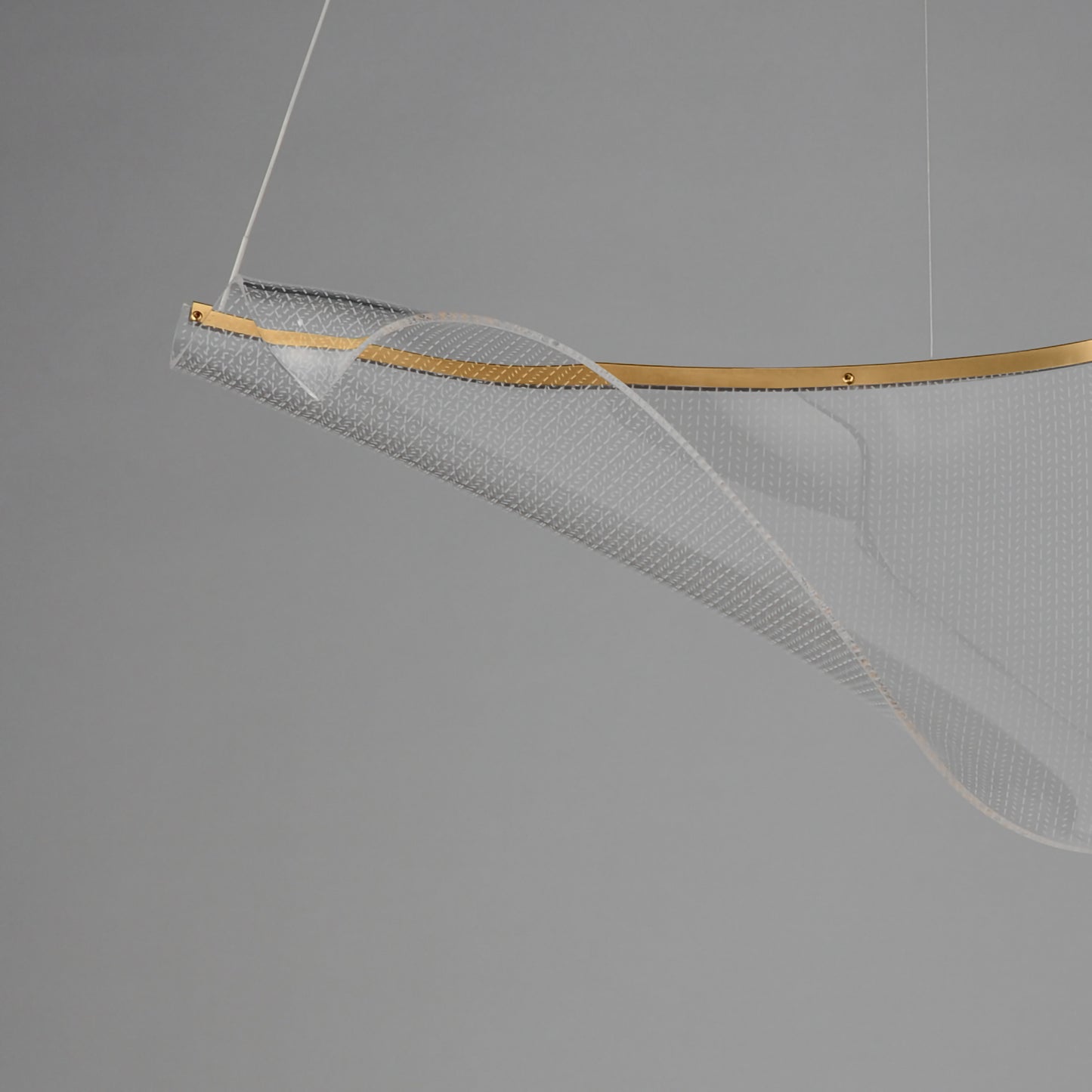 Rinkle Modular LED Pendant French Gold by ET2