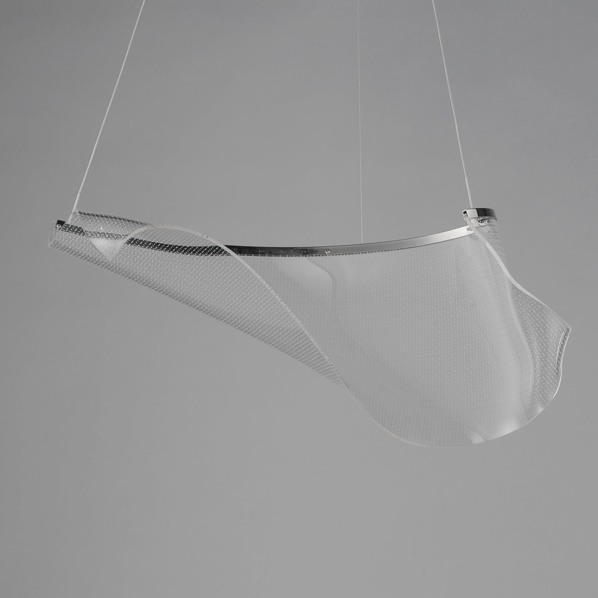 Rinkle Modular LED Pendant Polished Chrome by ET2