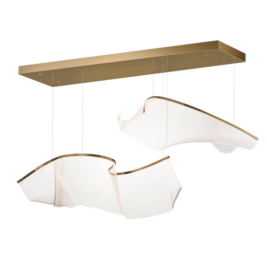 Rinkle Modular 2-Light LED Pendant French Gold by ET2
