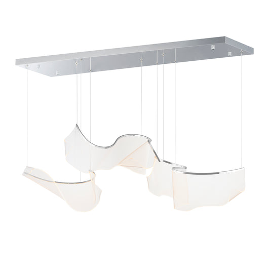 Rinkle Modular 3-Light LED Pendant Polished Chrome by ET2