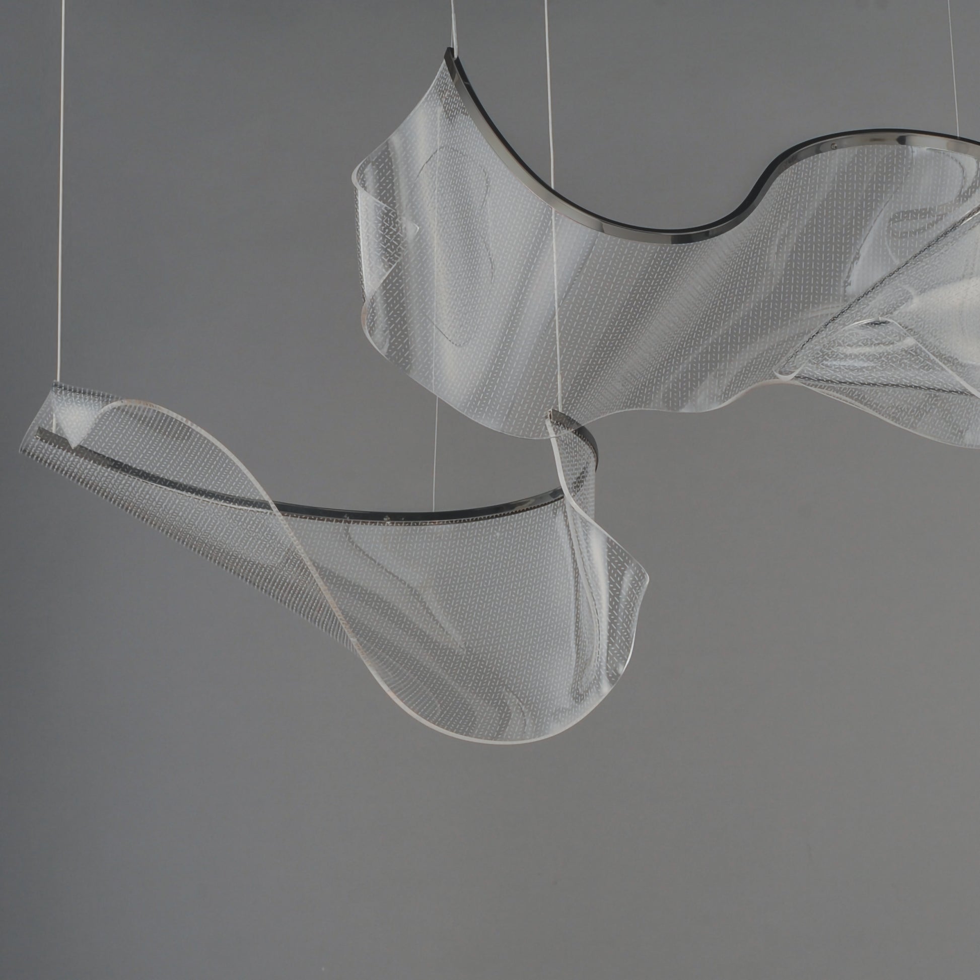 Rinkle Modular 3-Light LED Pendant Brushed Gunmetal by ET2