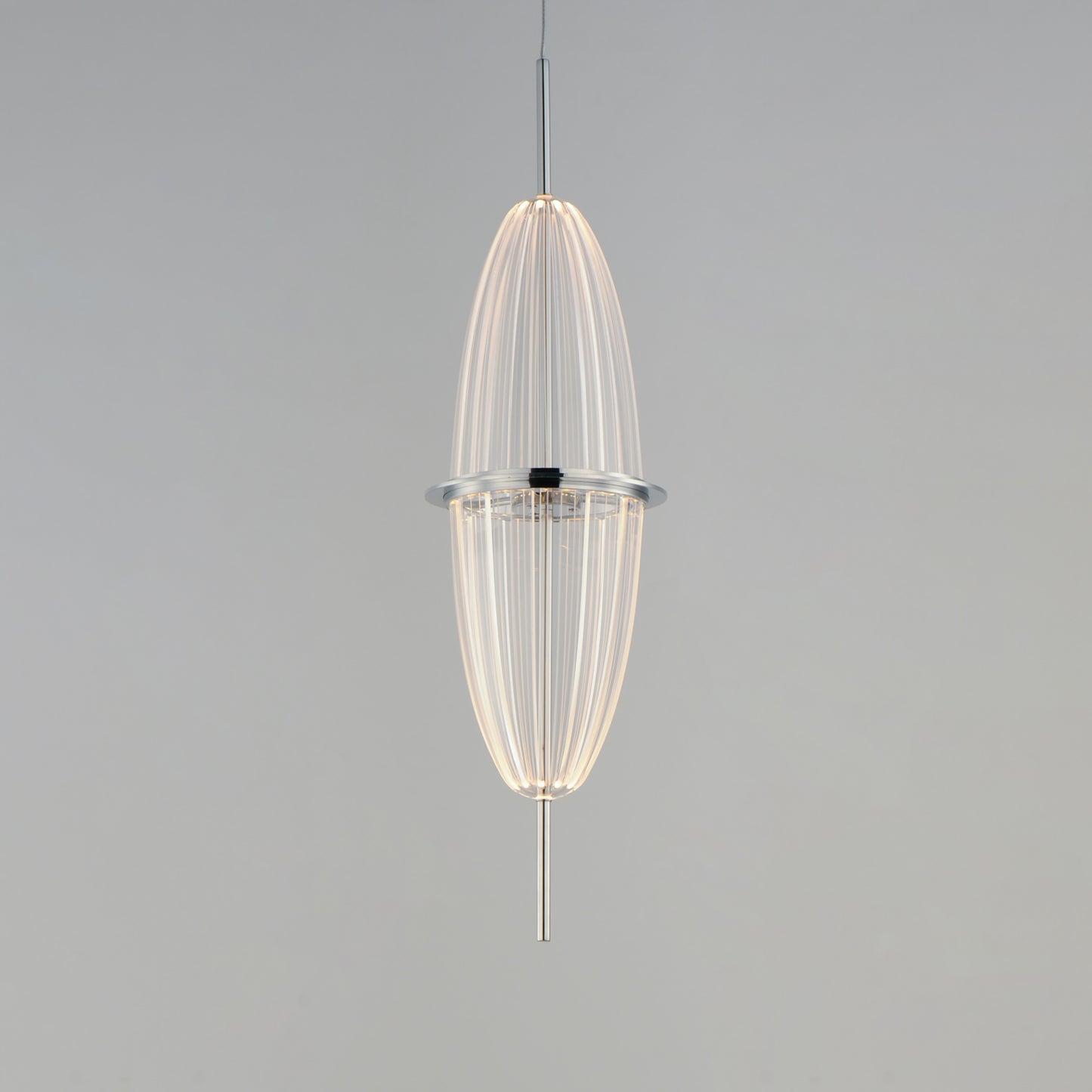 Quasar LED Mini Pendant Polished Chrome by ET2