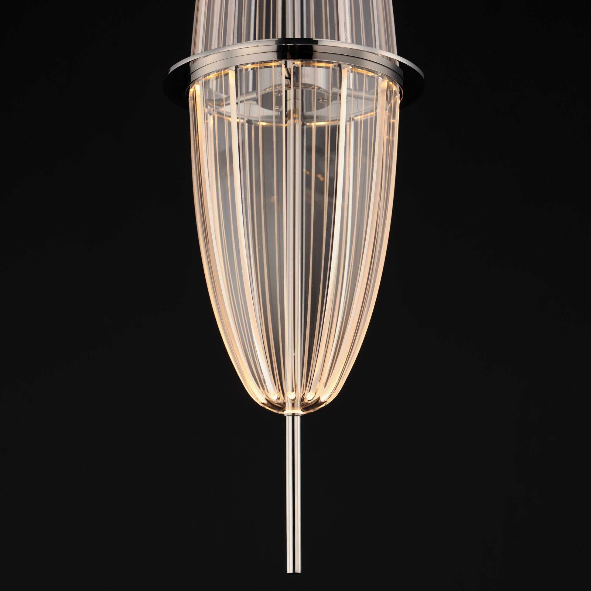 Quasar LED Mini Pendant Polished Chrome by ET2