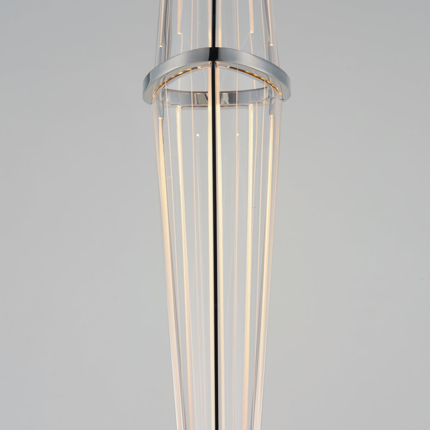 Quasar 35.5" LED Pendant Polished Chrome by ET2