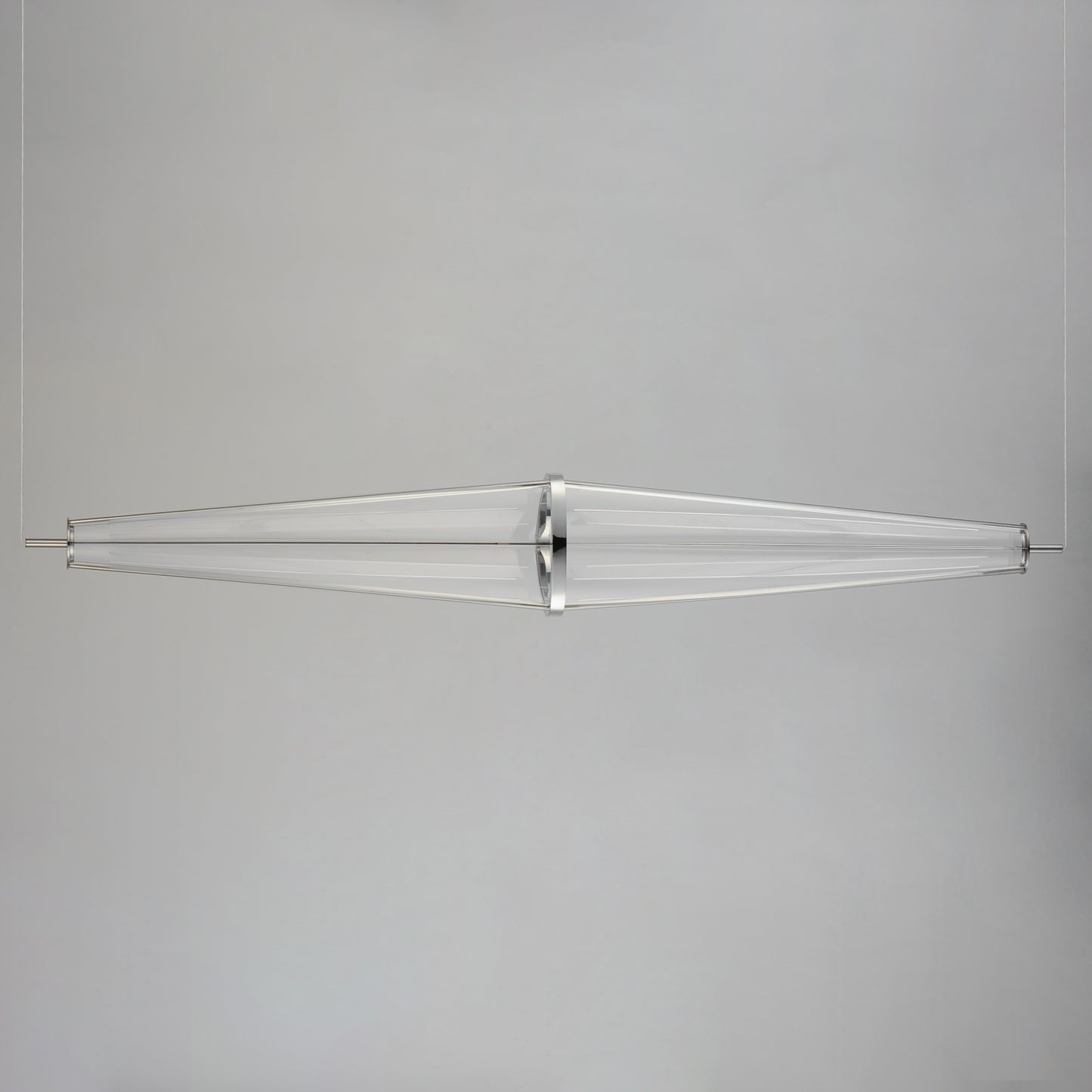 Quasar 51" LED Pendant Polished Chrome by ET2